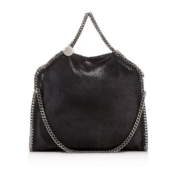 Stella McCartney Accessories - Stella McCartney Falabella small tote Black/Silver